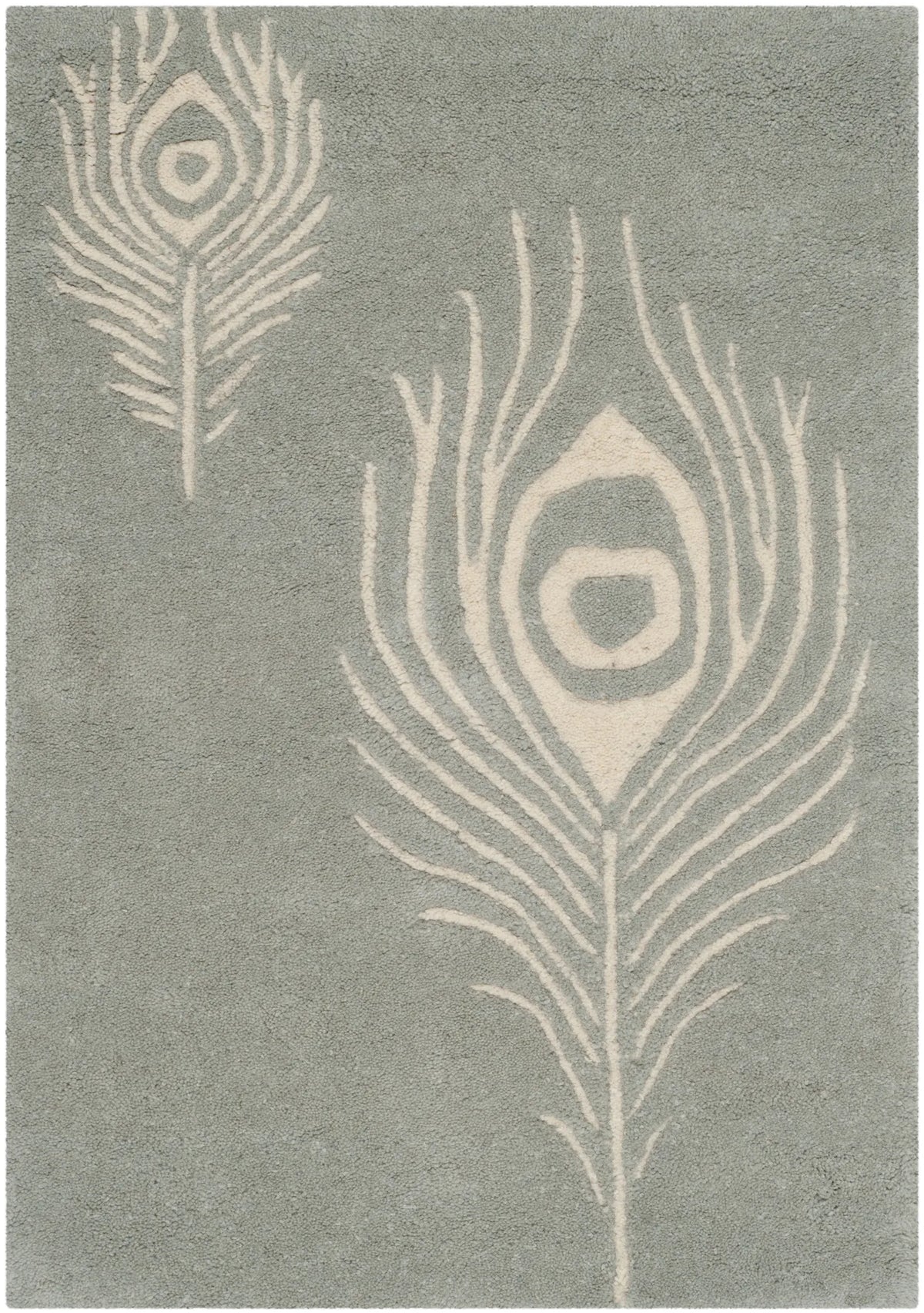 Safavieh Soho 2'-0" x 3'-0" Rug in Grey / Ivory