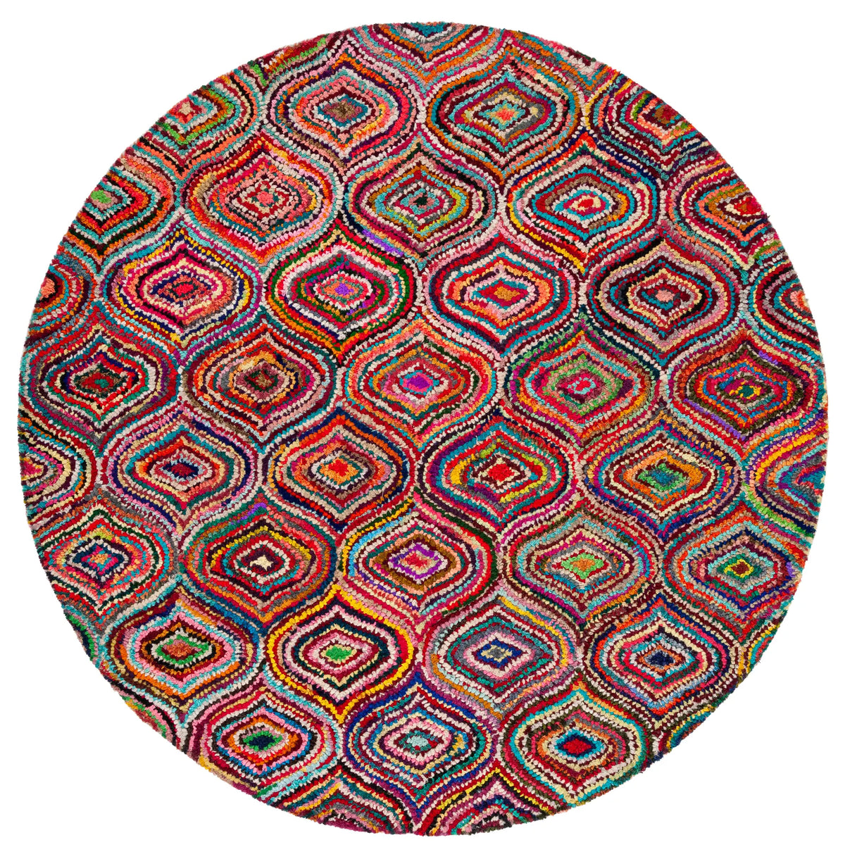 Safavieh Nantucket 6'-0" x 6'-0" Rug in Yellow / Multi