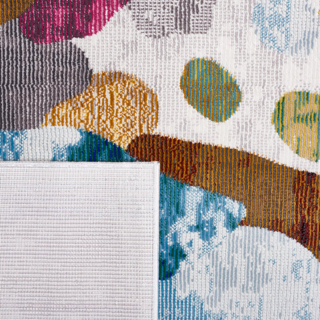 Safavieh Art Studio 4'-0" x 6'-0" Rug in Ivory / Blue