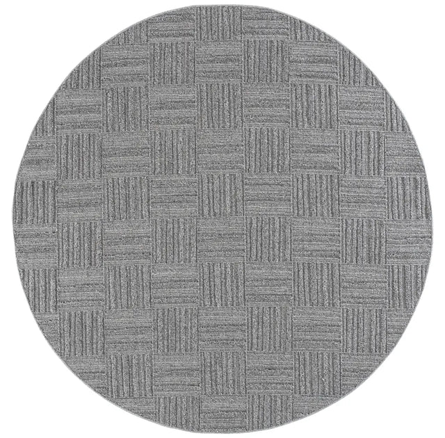 Safavieh Matisse 6'-7" x 6'-7" Rug in Grey / Dark Grey