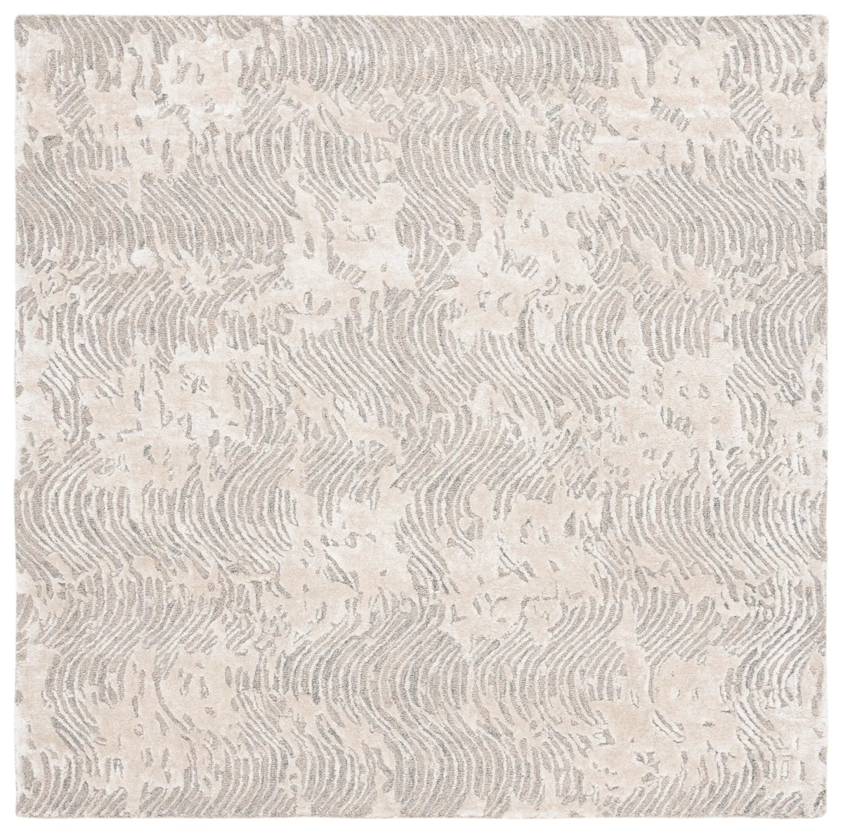 Safavieh Glamour 6'-0" x 6'-0" Rug in Grey / Ivory