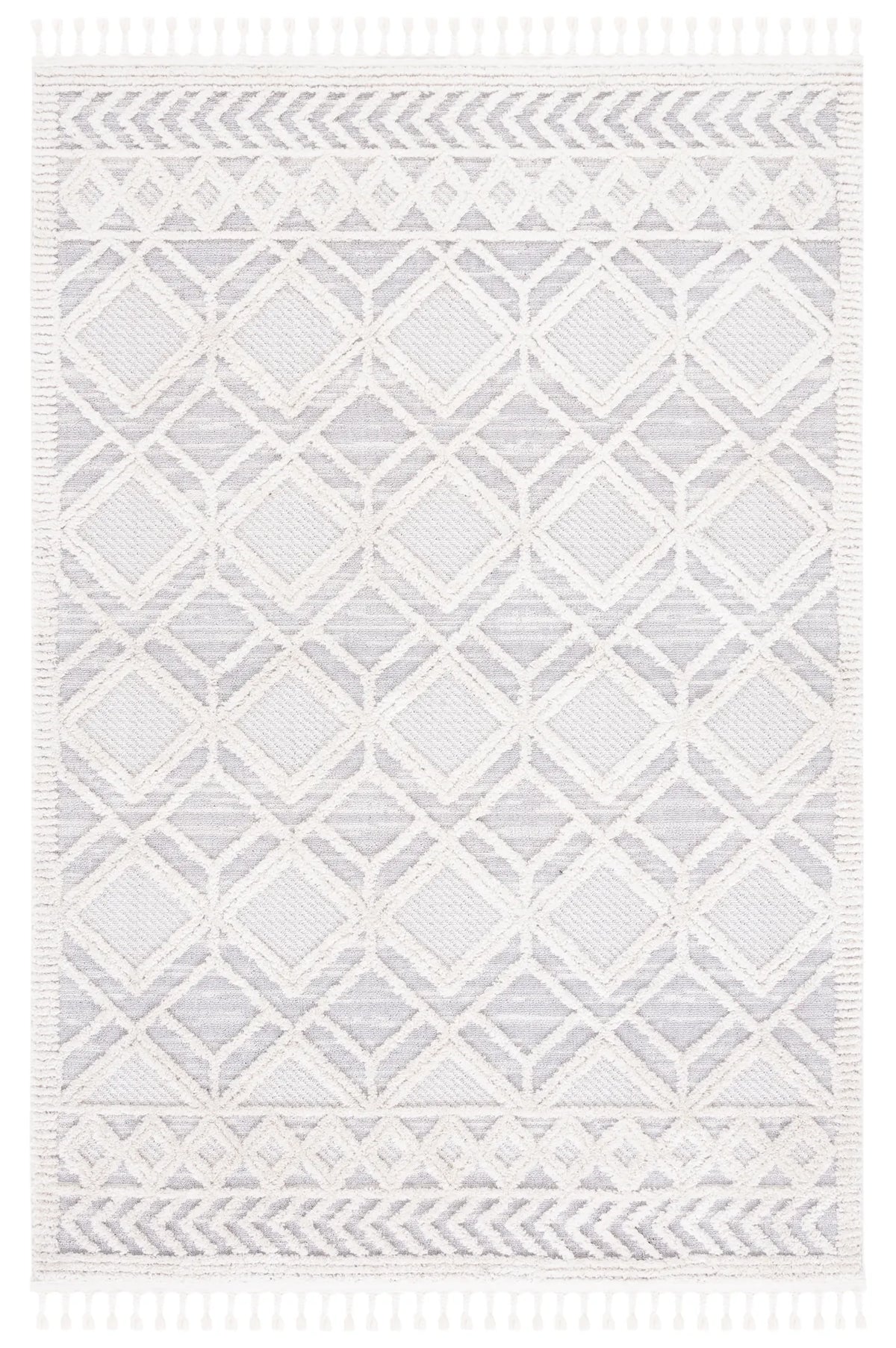 Safavieh Marrakesh 4'-0" x 6'-0" Rug in Beige / Grey