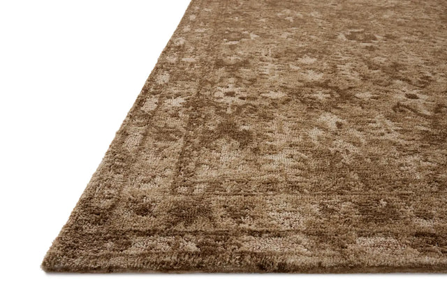 Loloi Percival PCV-03 Mocha / Sand Rug - rug corner
