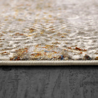 Dynamic Rugs Gold 1361 Grey/Ivory/Navy Area Rug