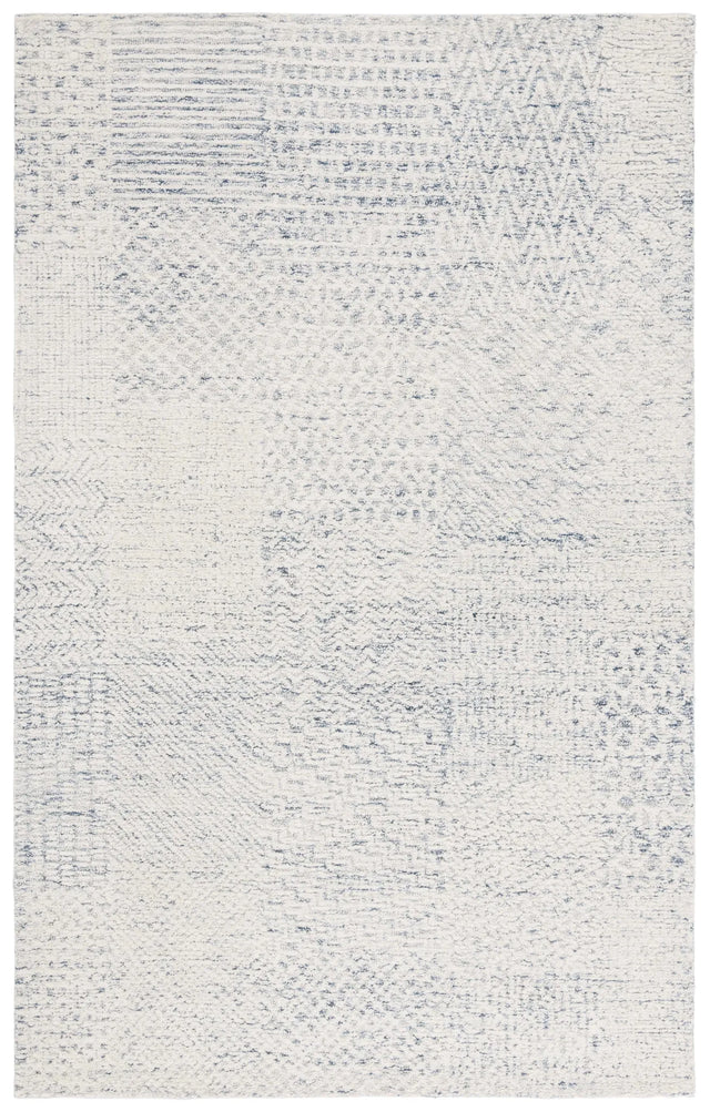 Safavieh Ebony 4'-0" x 6'-0" Rug in Ivory / Blue