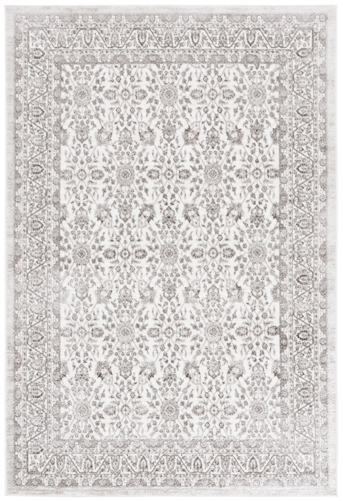 Safavieh Orchard 4'-0" x 6'-0" Rug in Ivory / Silver