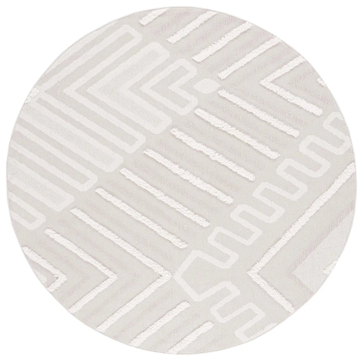 Safavieh Trends 6'-7" x 6'-7" Rug in Beige / Ivory