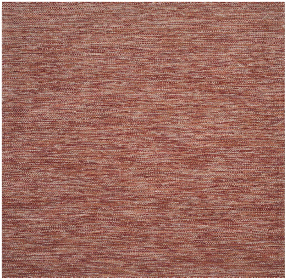 Safavieh Courtyard 6'-7" x 6'-7" Rug in Red / Red