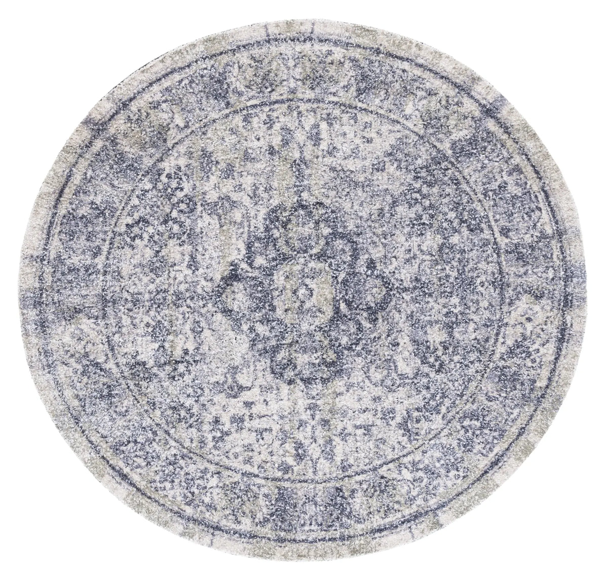 Safavieh Classic Vintage 6'-0" x 6'-0" Rug in Navy / Sage