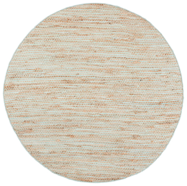 Safavieh Cape Cod 6'-0" x 6'-0" Rug in Turquoise / Natural