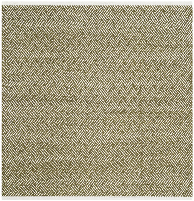 Safavieh Boston 4'-0" x 4'-0" Rug in Olive