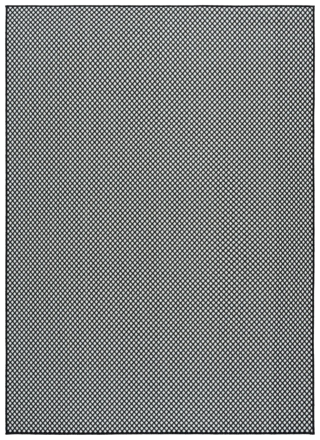 Safavieh Terrace 800 4'-0" x 6'-0" Rug in Black / White
