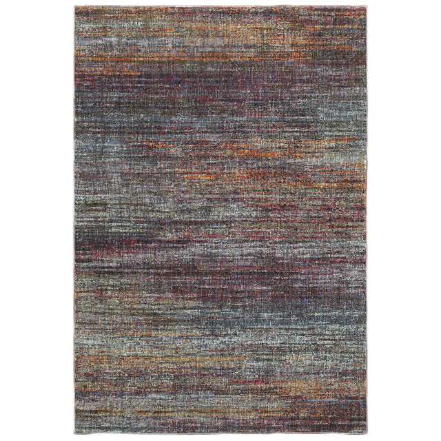 Oriental Weavers Sphinx Atlas 8037B Multi/Multi Rugs - main flat