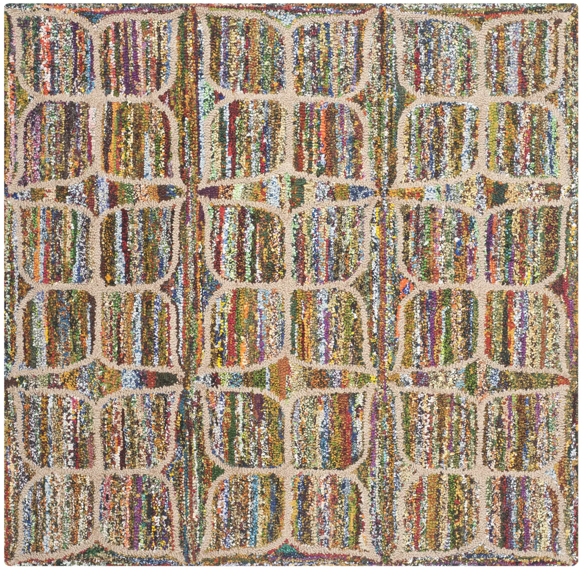 Safavieh Nantucket 6'-0" x 6'-0" Rug in Multi