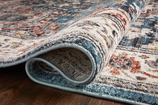 Loloi Samra Sam-04 Slate/Multi Rugs - pile height