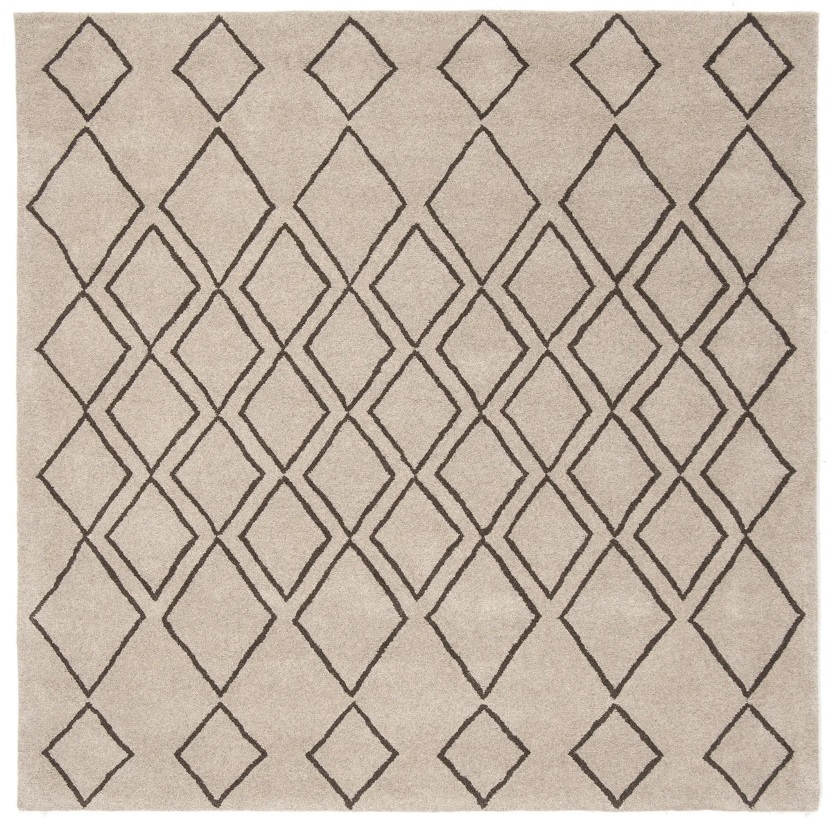 Safavieh Soho 6'-0" x 6'-0" Rug in Light Grey / Dark Grey