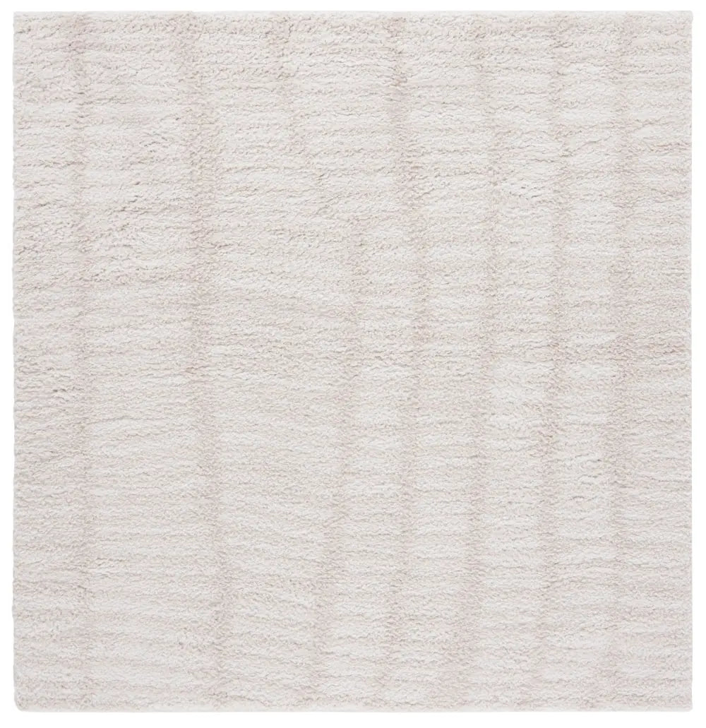 Safavieh Rumi Shag 6'-7" x 6'-7" Rug in Ivory / Light Beige