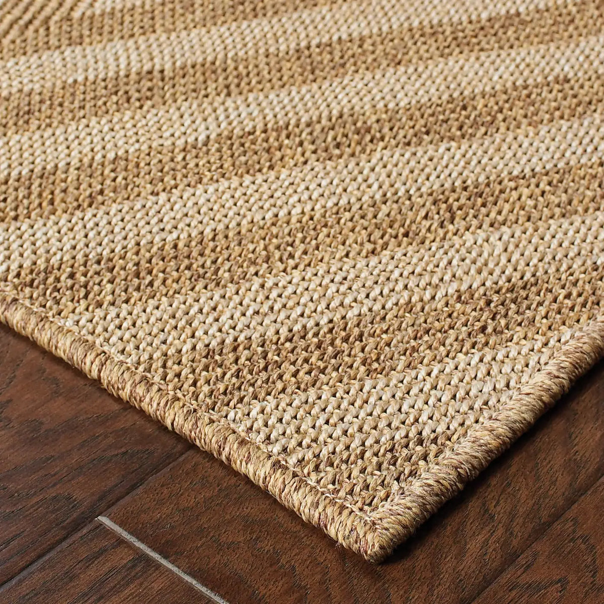 Oriental Weavers Sphinx Karavia 1330X Tan / Tan Rugs - corner detail