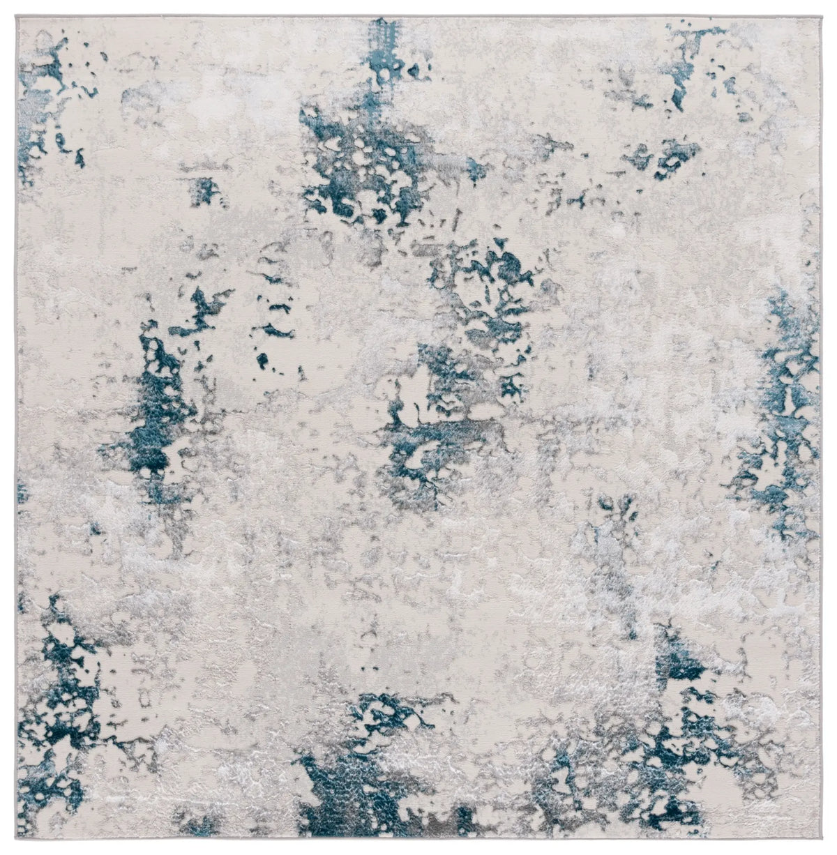 Safavieh Orchard 6'-7" x 6'-7" Rug in Grey / Blue