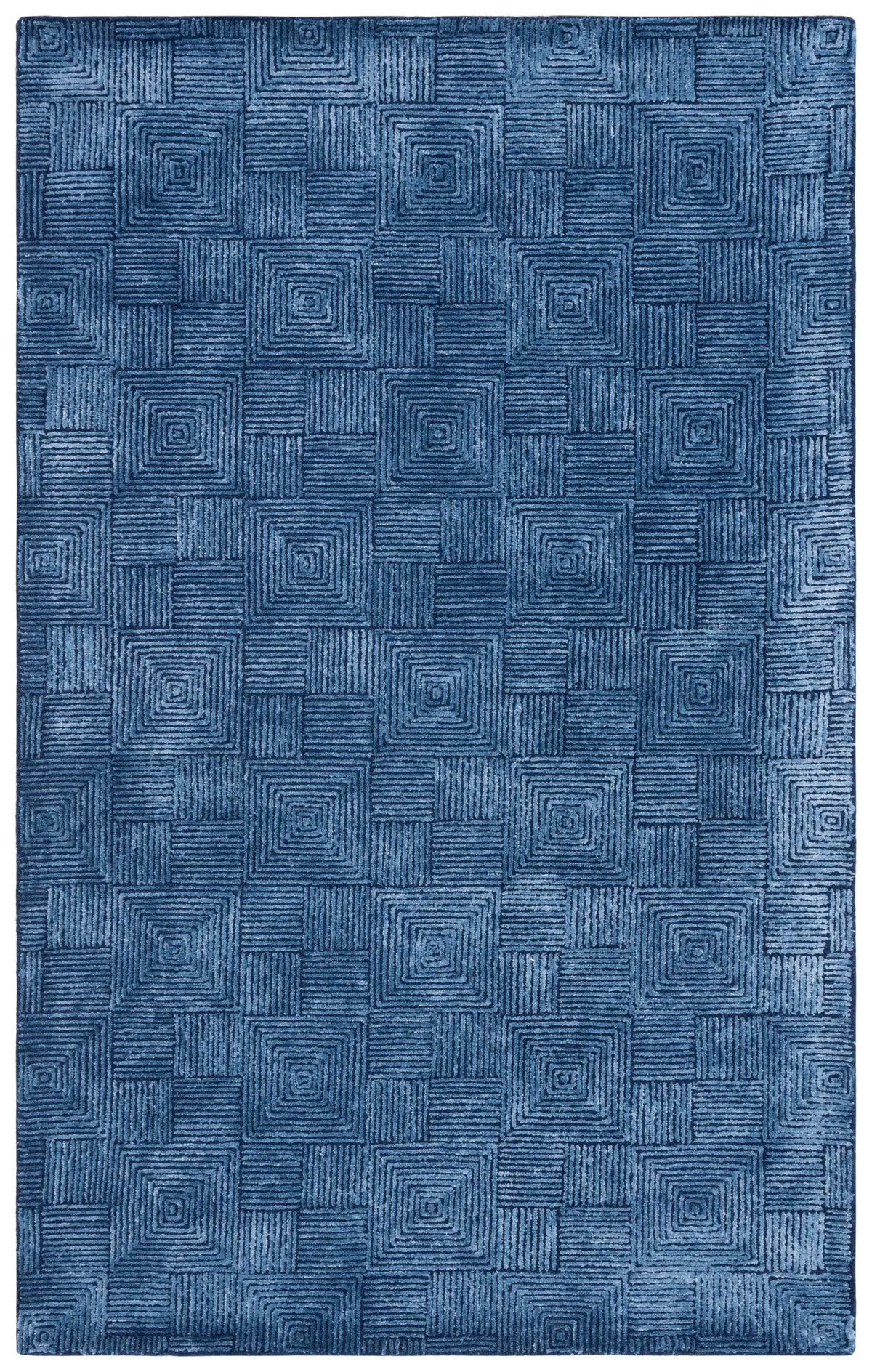 Safavieh Glamour 4'-0" x 6'-0" Rug in Navy
