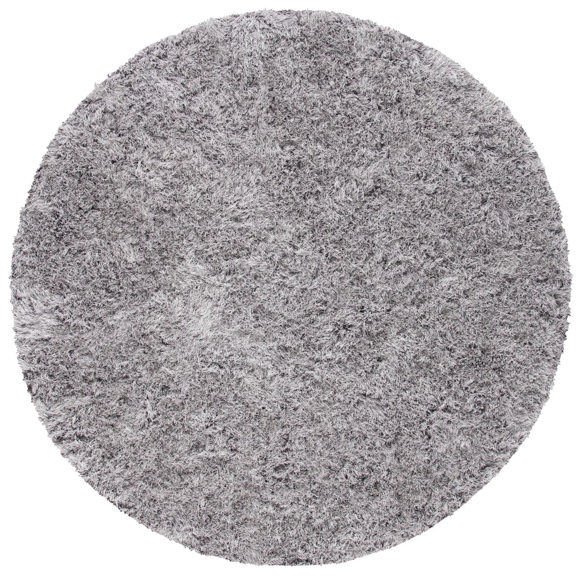 Safavieh Shag 6'-0" x 6'-0" Rug in Silver