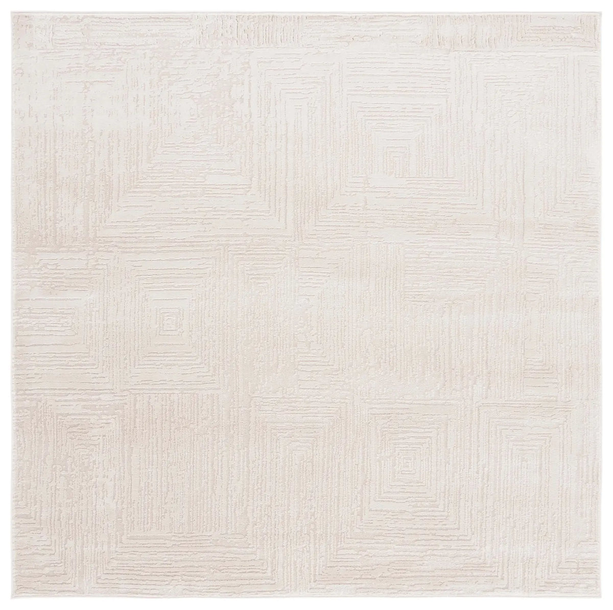 Safavieh Whisper 6'-7" x 6'-7" Rug in Beige