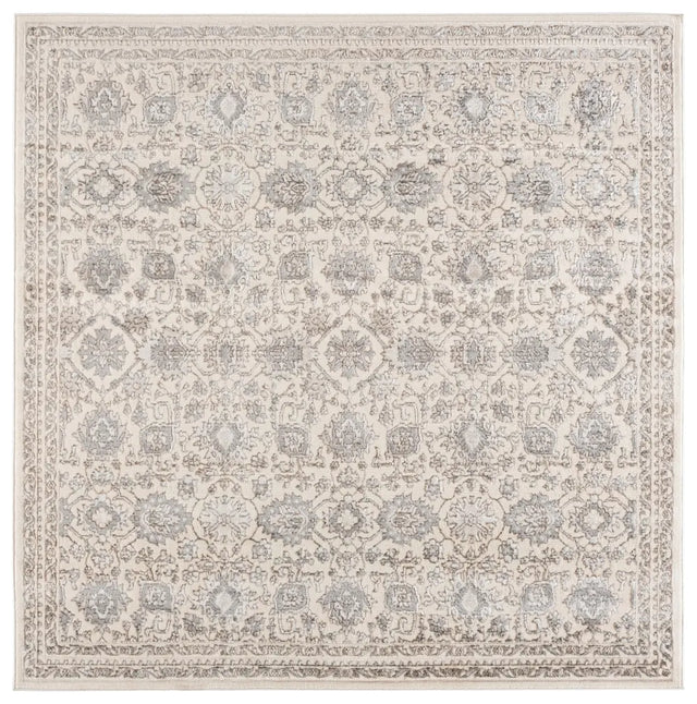 Safavieh Spectrum 6'-7" x 6'-7" Rug in Ivory / Grey