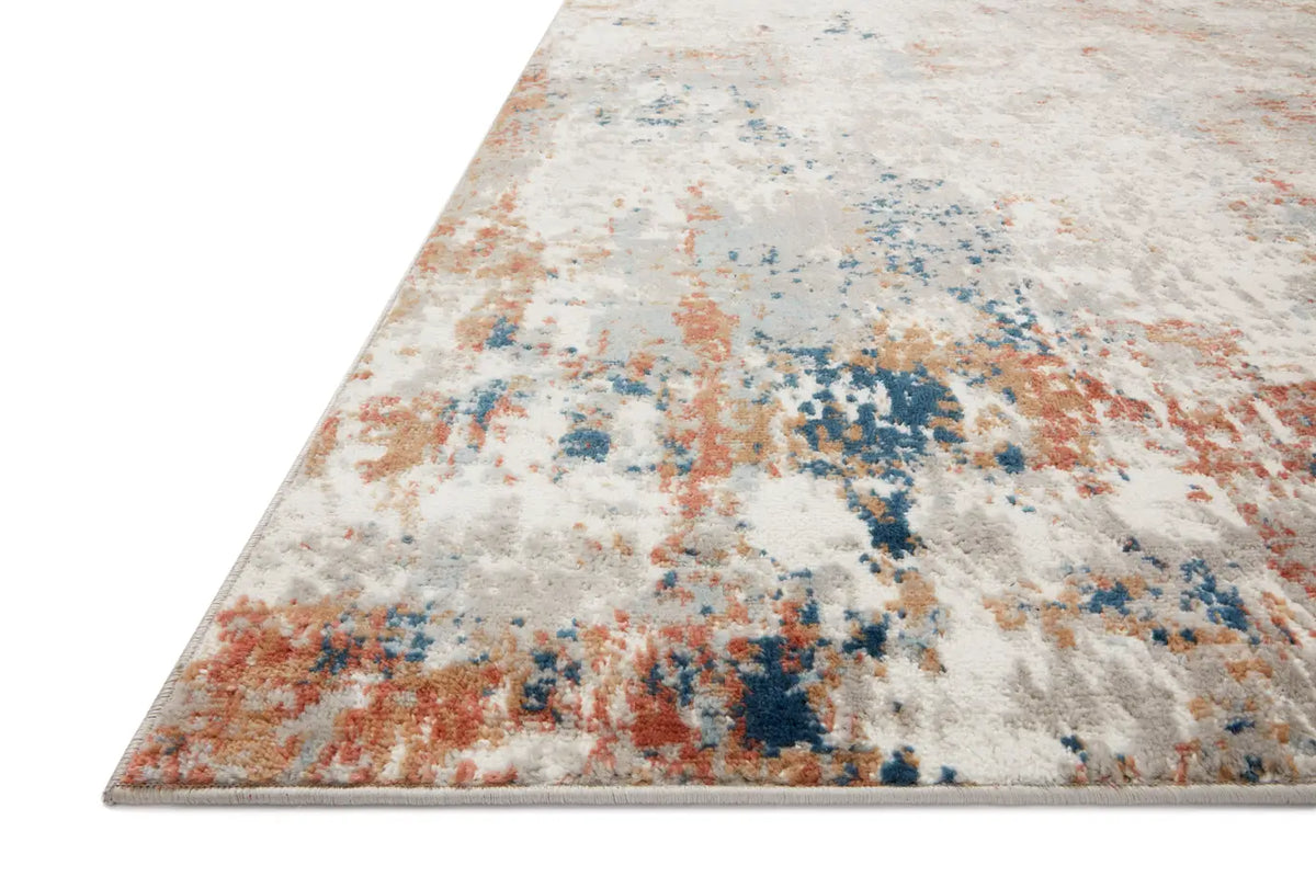 Loloi Bianca Bia-03 Ivory/Multi Rugs - rug corner