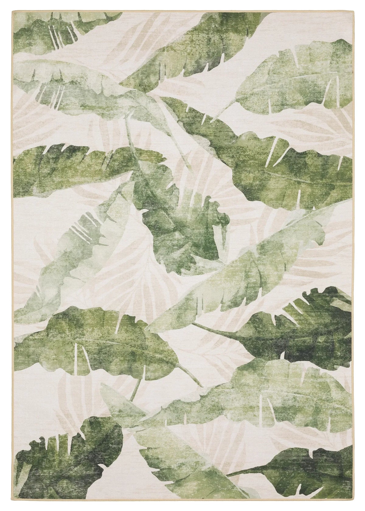Oriental Weavers Sphinx Fiji FIJ02 Green Rugs - main flat