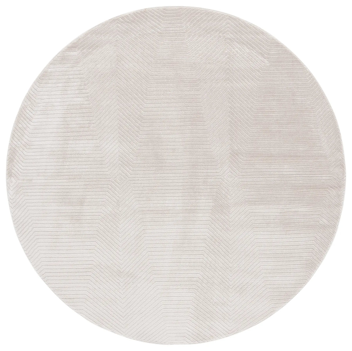 Safavieh Carter 6'-7" x 6'-7" Rug in Ivory / Taupe