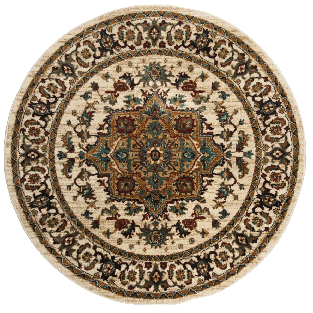 Safavieh Summit 6'-7" x 6'-7" Rug in Ivory / Ivory