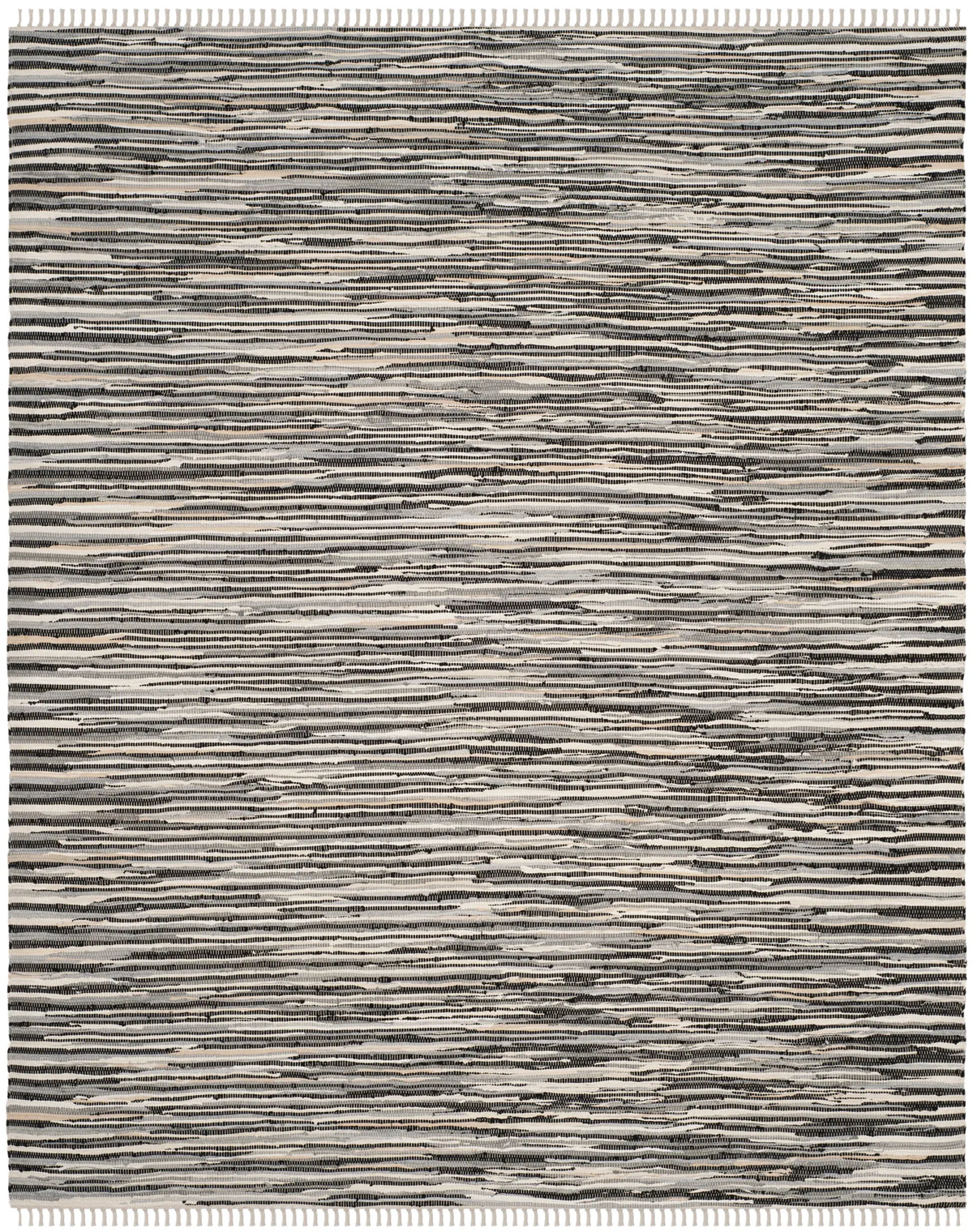 Safavieh Rag Rug 10'-0" x 14'-0" Rug in Black / Multi