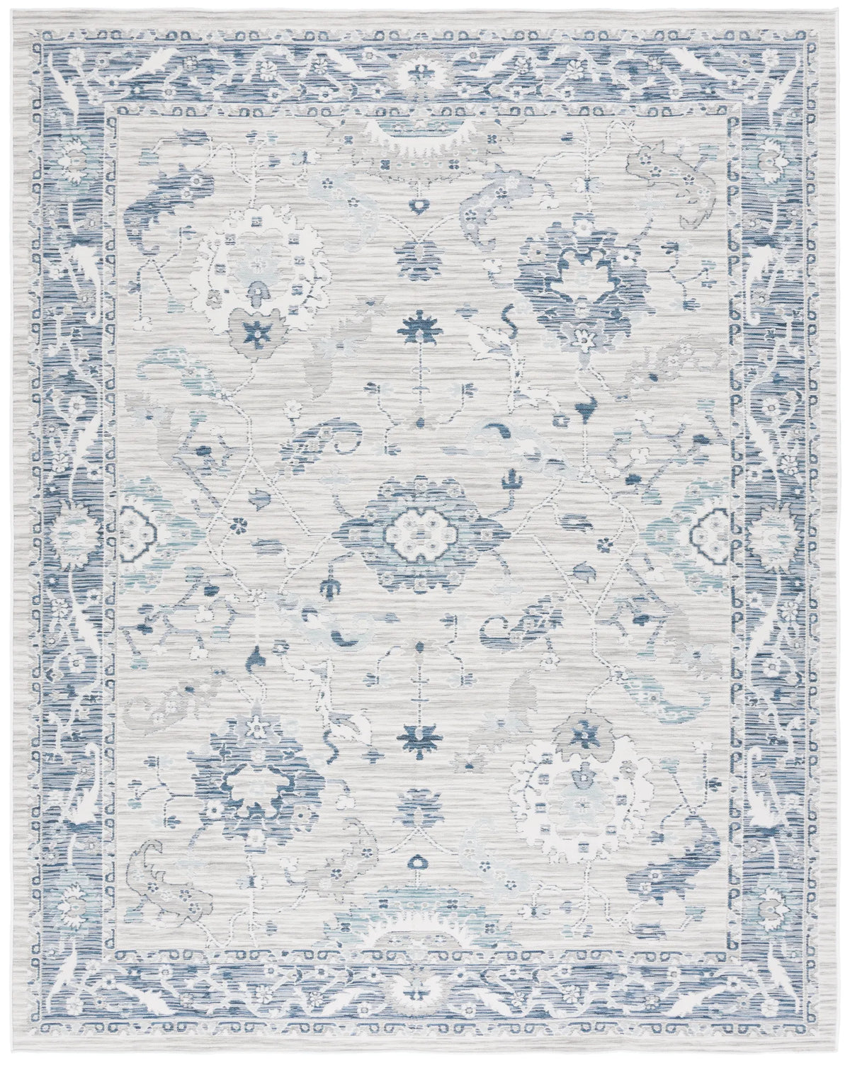 Safavieh Sunrise 8'-0" x 10'-0" Rug in Grey / Blue Ivory