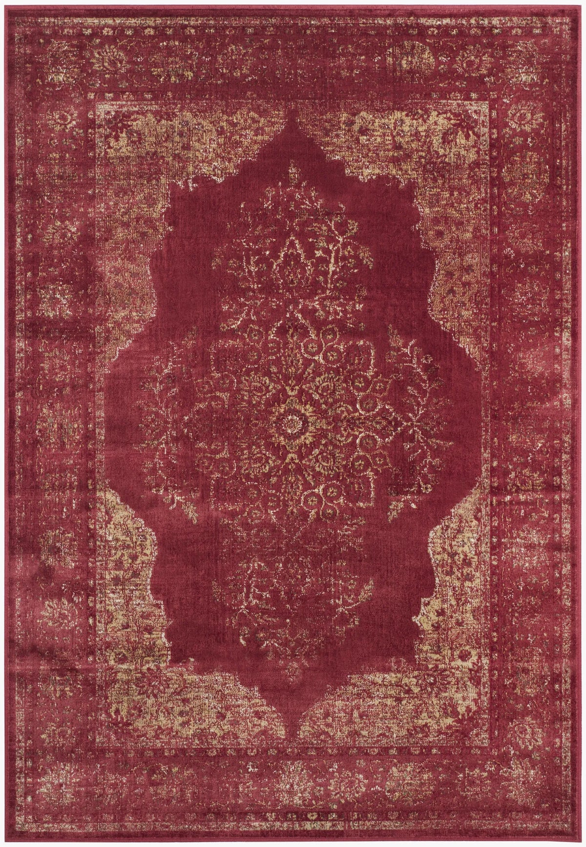 Safavieh Vintage 3'-3" x 5'-7" Rug in Rose