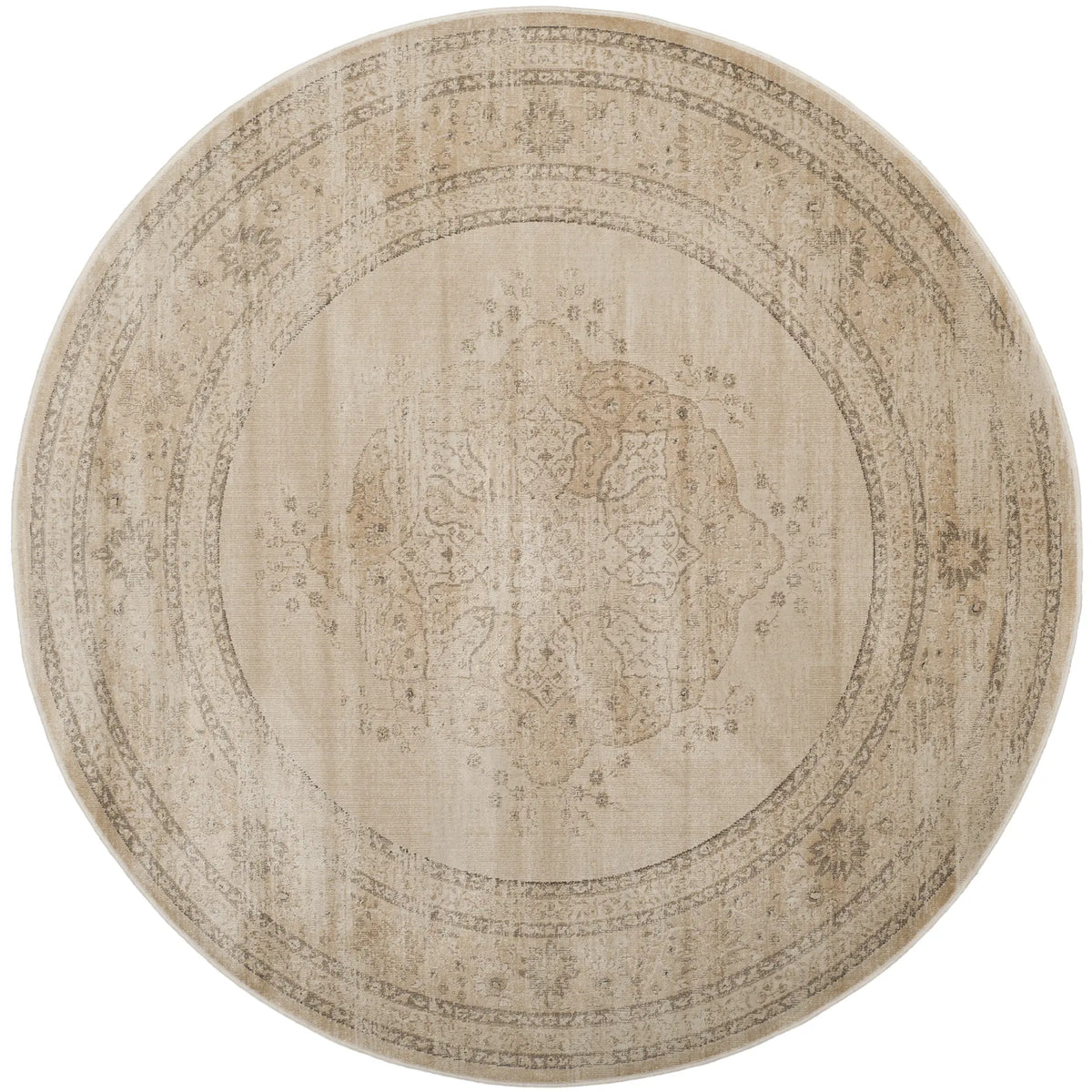 Safavieh Vintage 6'-0" x 6'-0" Rug in Creme