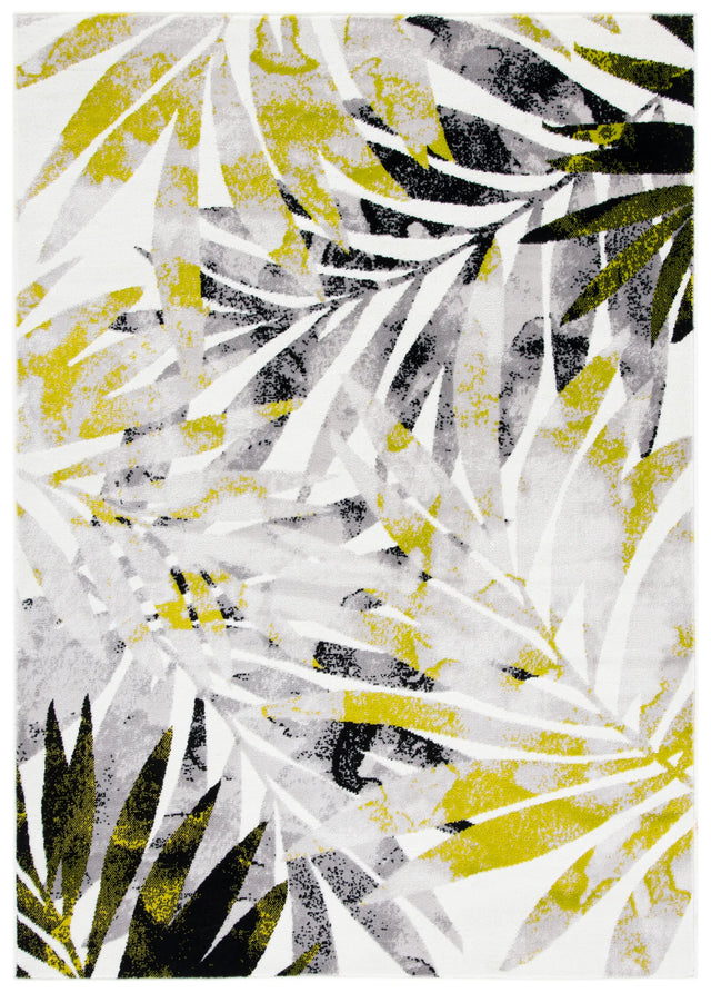 Safavieh Skyler 4'-0" x 6'-0" Rug in Black / Green