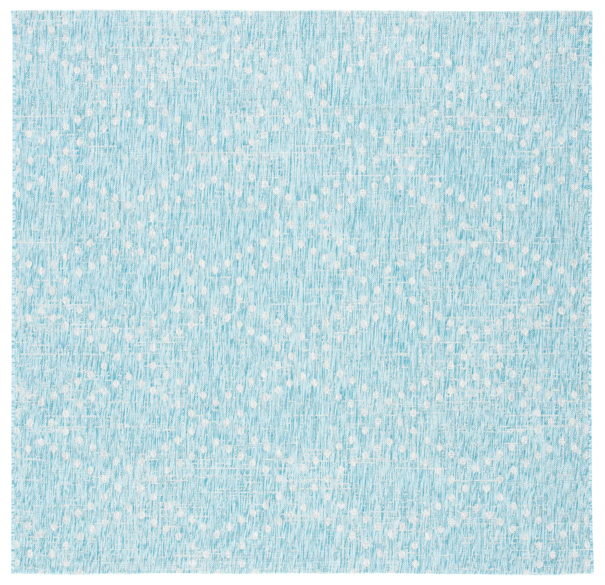 Safavieh Courtyard 6'-7" x 6'-7" Rug in Aqua / Grey