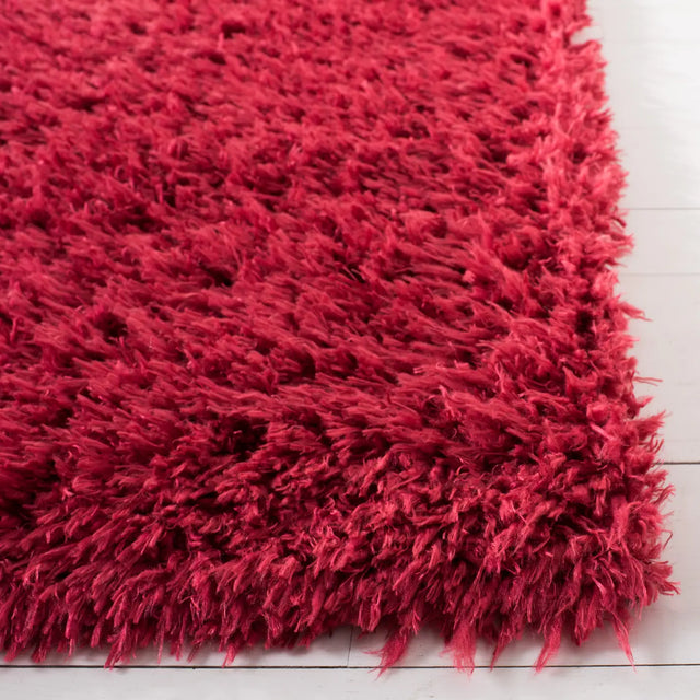 Safavieh Madrid Shag 200 5'-3" x 7'-6" Rug in Red