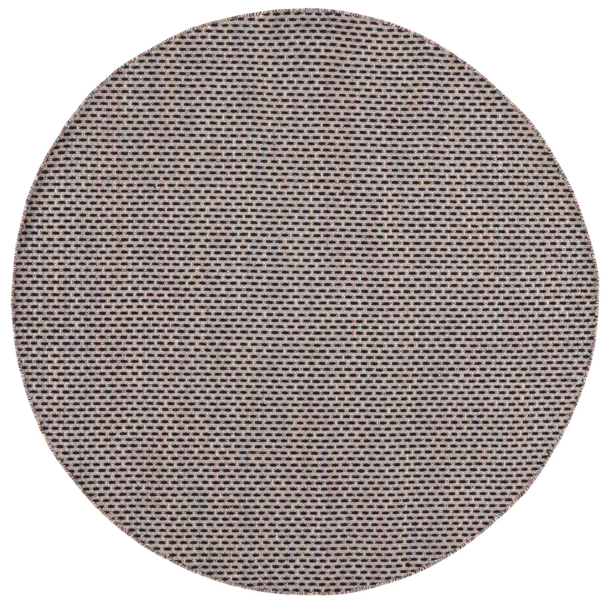 Safavieh Montauk 6'-0" x 6'-0" Rug in Beige / Black