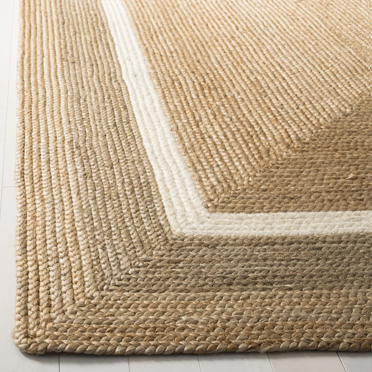 Safavieh Natural Fiber 5'-0" x 8'-0" Rug in Natural / Grey/Ivory