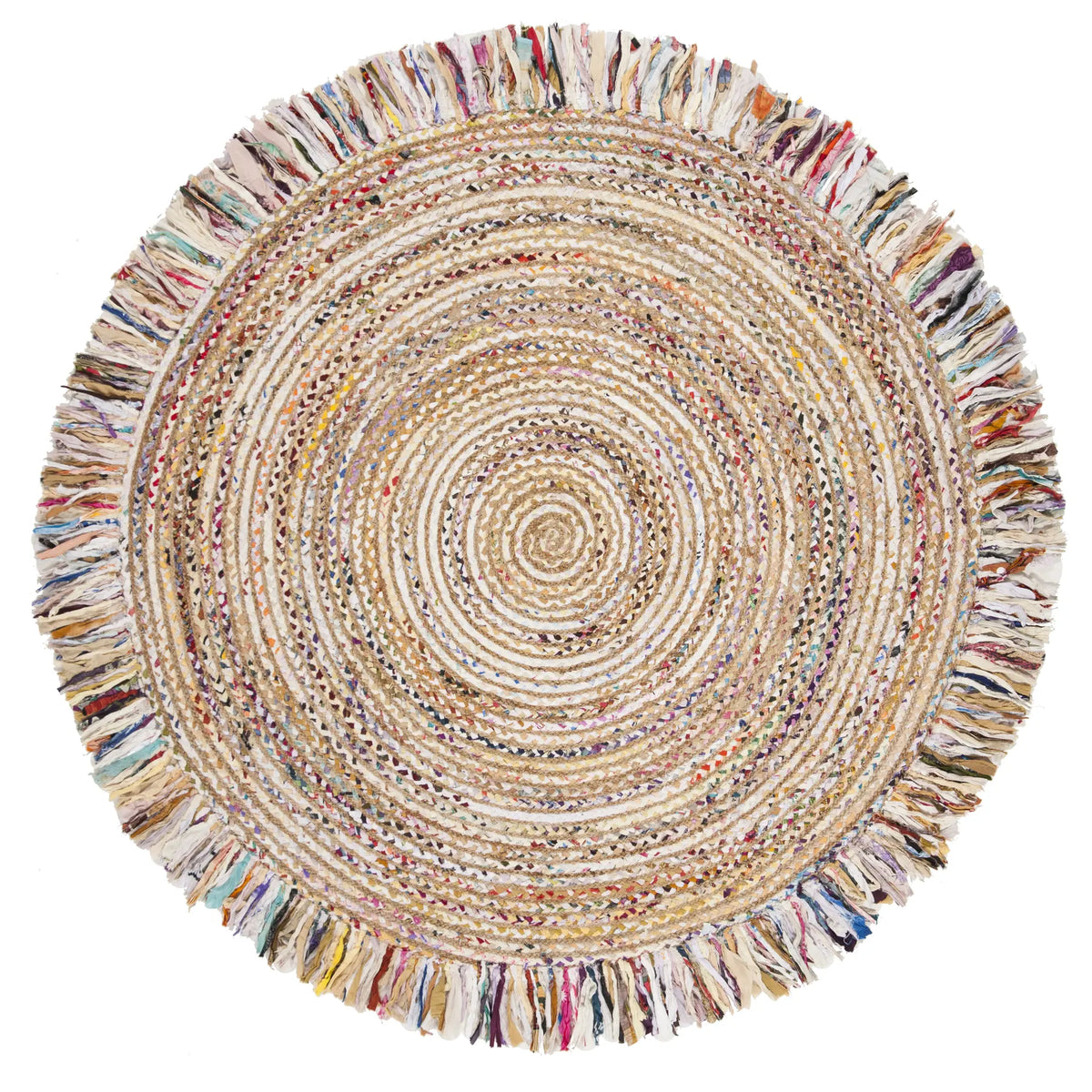 Safavieh Cape Cod 5'-0" x 5'-0" Rug in Ivory / Light Beige