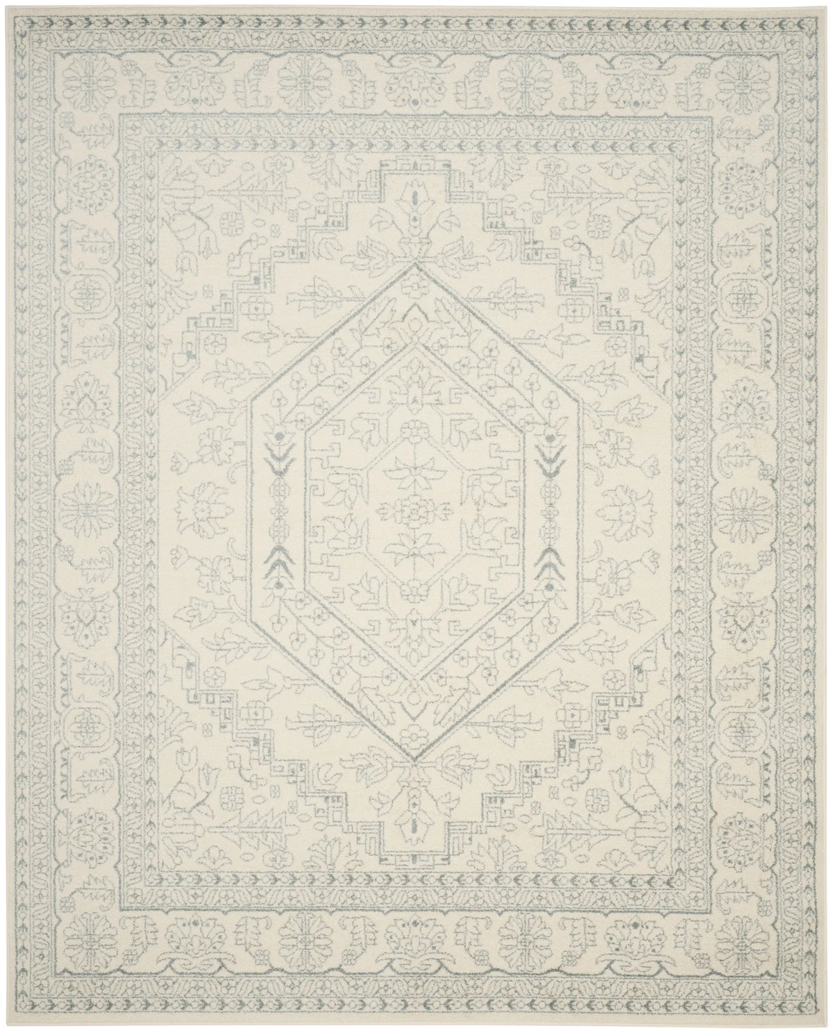 Safavieh Adirondack 10'-0" x 14'-0" Rug in Ivory / Slate