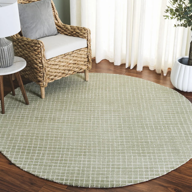 Safavieh Genre 6'-0" x 6'-0" Rug in Green / Ivory
