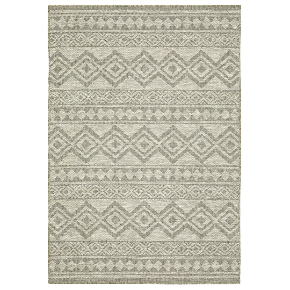 Oriental Weavers Sphinx Tortuga Tr03A Beige/ Black Rug - main flat