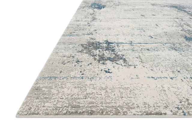Loloi Sienne Sie-02 Ivory / Ocean Rugs - rug corner