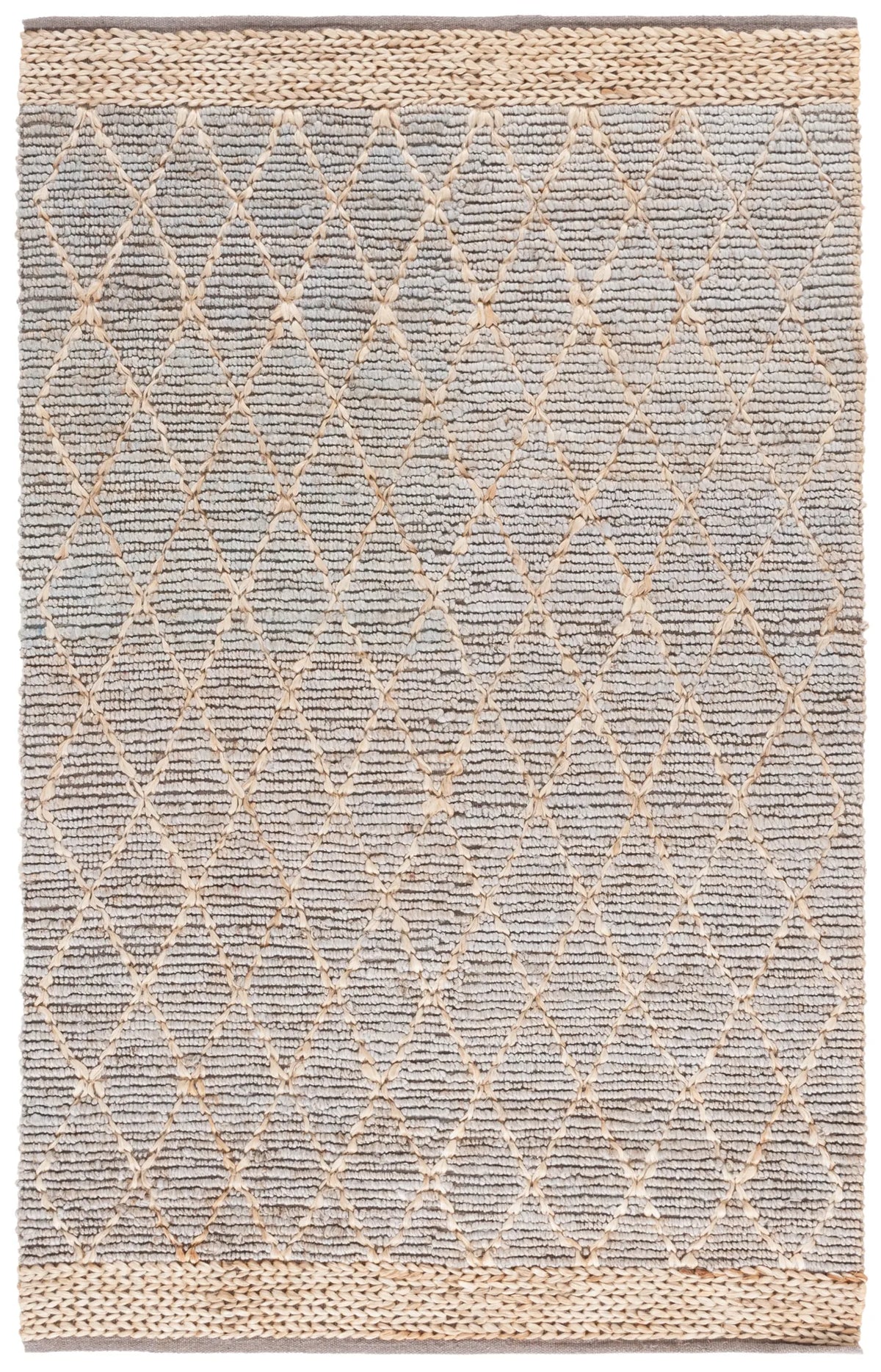 Safavieh Natural Fiber 4'-0" x 6'-0" Rug in Silver