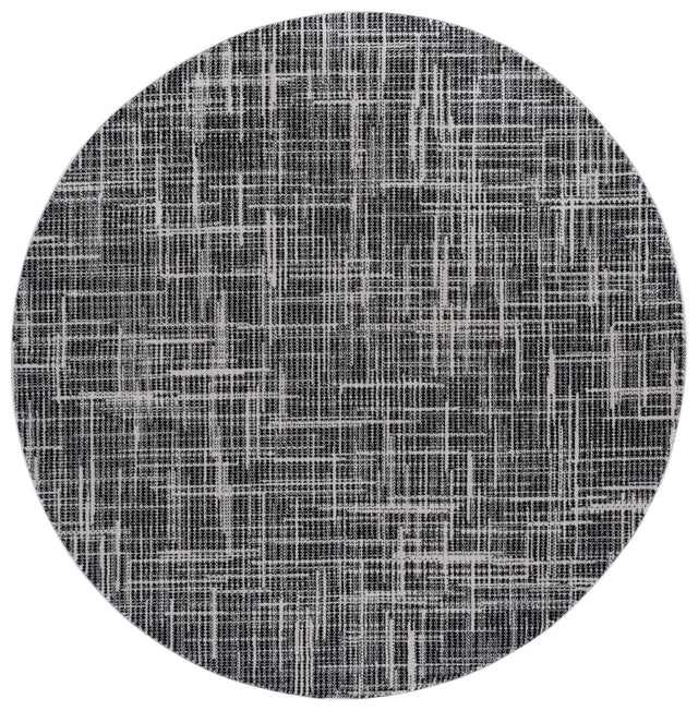 Safavieh Mila 6'-7" x 6'-7" Rug in Ivory / Black