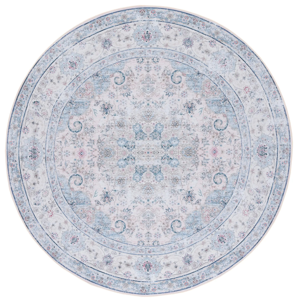 Safavieh Tucson 6'-0" x 6'-0" Rug in Beige / Green