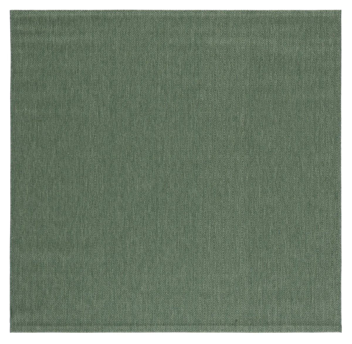 Safavieh Courtyard 6'-7" x 6'-7" Rug in Dark Green