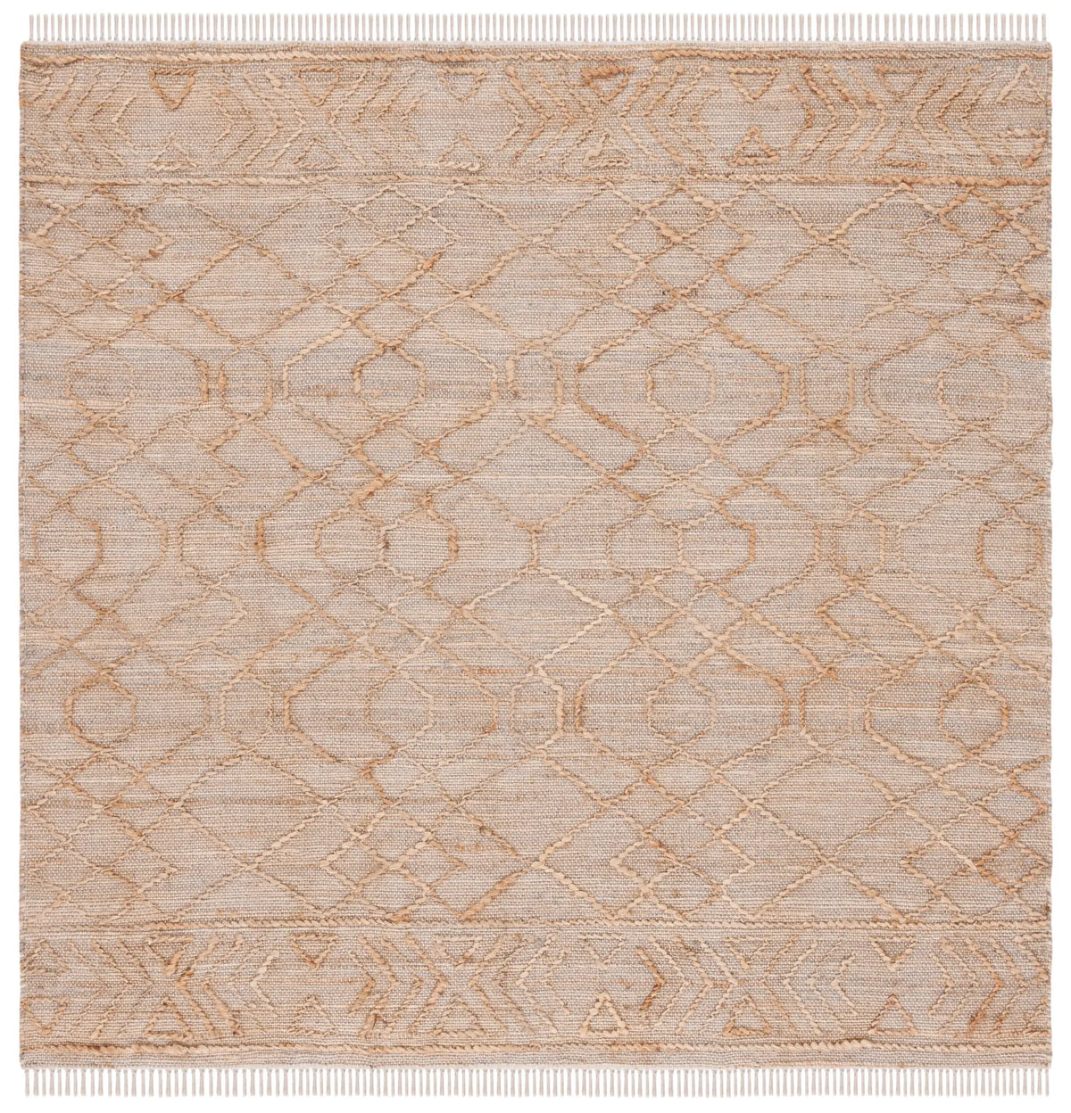 Safavieh Natural Fiber 6'-0" x 6'-0" Rug in Natural / Beige